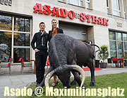 Neu seit 25.04.2015: Asado Steak eröffnete am Maximiiansplatz.  Infos & Video  (©Foto: Martin Schmitz)